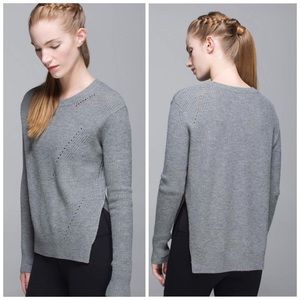 Lululemon sweater with thumb holes